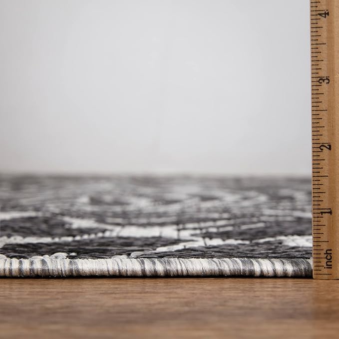 Keen Home Design Terrace Outdoor Area Rug - 8x10 Washable Indoor/Outdoor Rug for Patio, Kitchen, Balcony, Beach, Garden, Deck and Porch, Size: 7'7"x10'