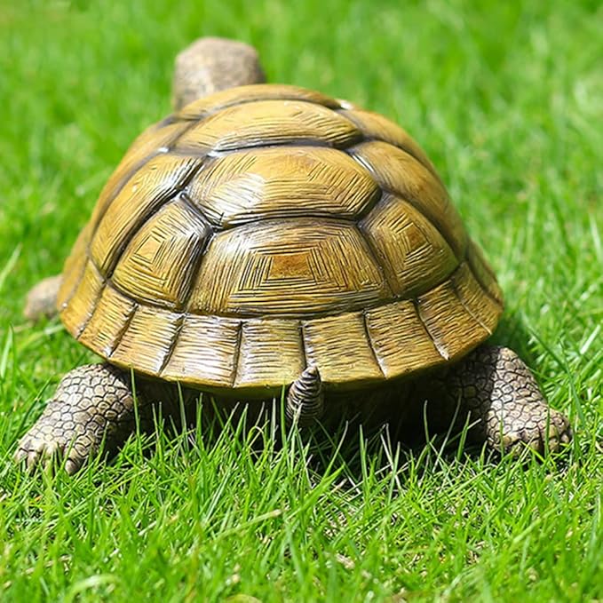 Turtle Garden Statue,Outdoor Decoration for Backyard/Patio/Pond/Lawn,Indoor Tortoise Figurine Sculpture Colloction for Floor or Tabletop
