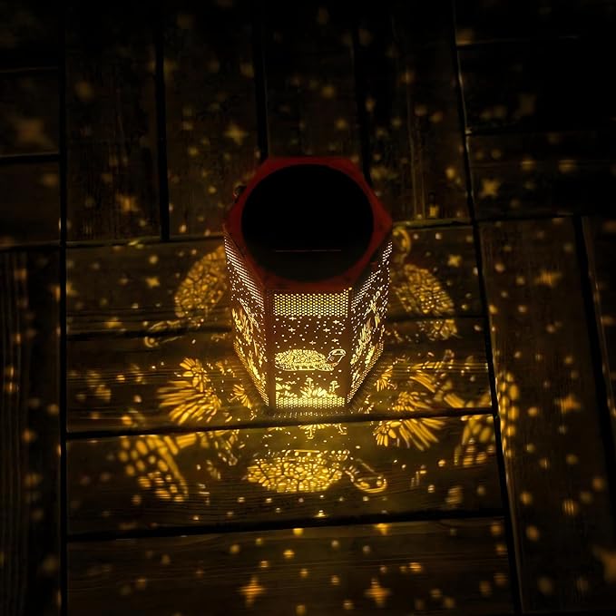 Turtles Solar Lantern Outdoor Waterproof - Birthday Gifts for Women Mom Grandma Men, Mothers Day Gifts, Solar Lights Outdoor Hanging Garden Decor for Outside, Patio, Yard, Lawn