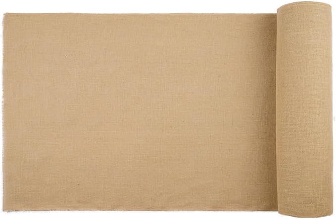 VEVOR Burlap Fabric Roll, 40” x 150 ft High Density Natural Jute Fiber Material for Outdoor Plant Care, Tree Wrap Roll, Decor, DIY Crafts, Wedding, Garden Weed Barrier, Plants & Trees Winter Covering