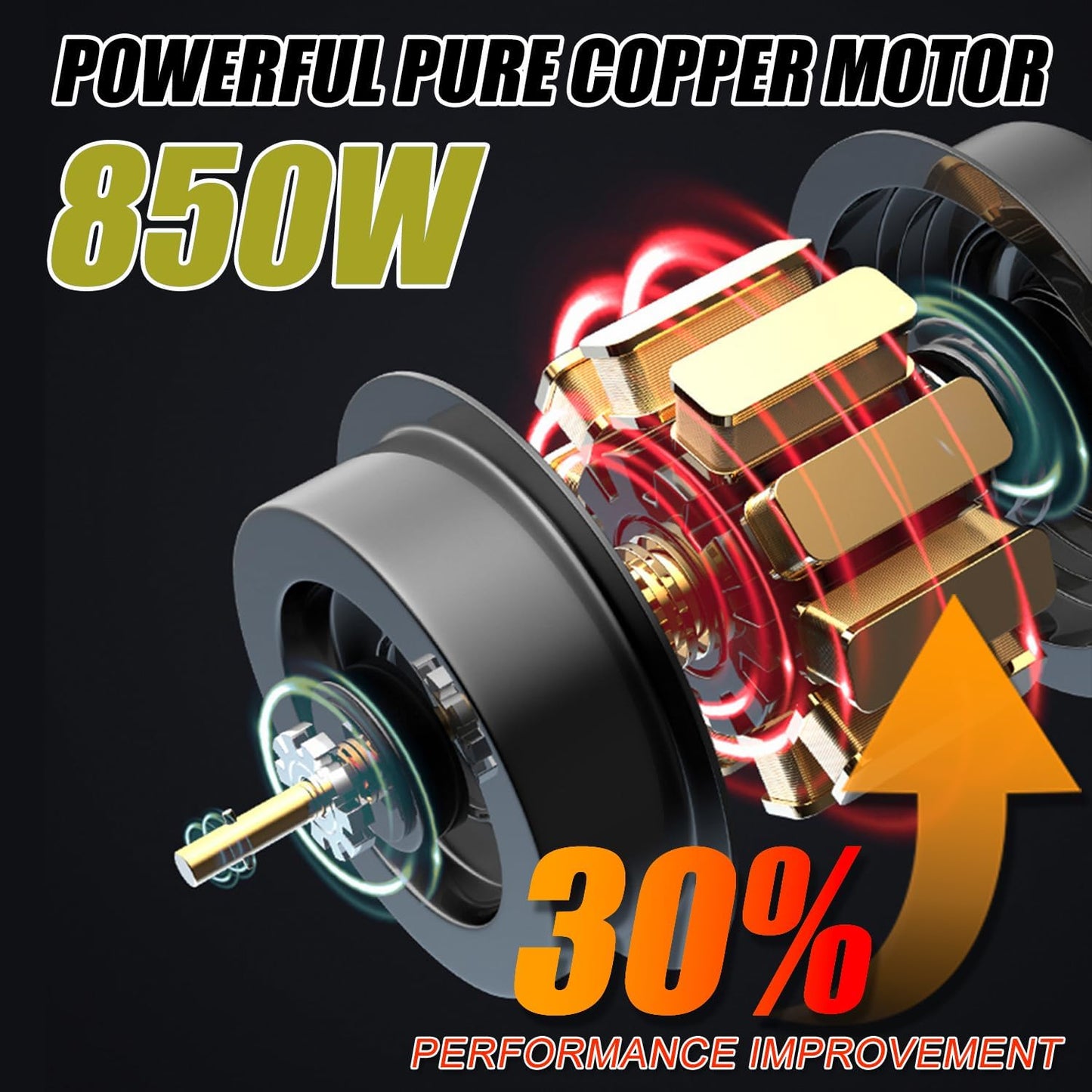 Cordless Weed Wacker Battery Powered Electric Weed Trimmer, with 2Pcs 21V Battery 5 Types Blades Lightweight Grass Trimmer Edger Lawn Tool, Push Wheeled No-String Trimmer for Garden Yard