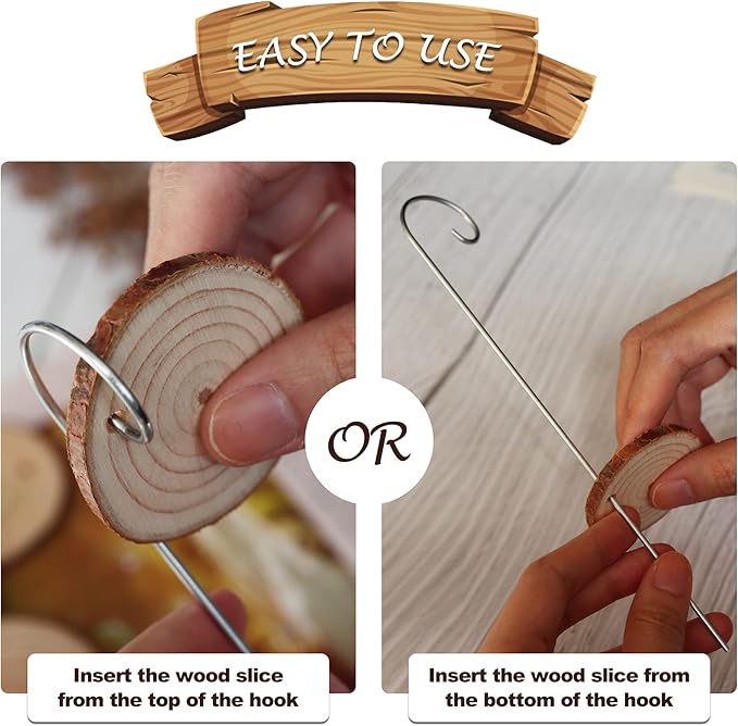 Temlum Wooden Plant Labels with Marker Pen, 25 Pcs Garden Markers Garden Label Stakes Plant Sign Tags for Flowers, Herbs, Potted Plants, Seed