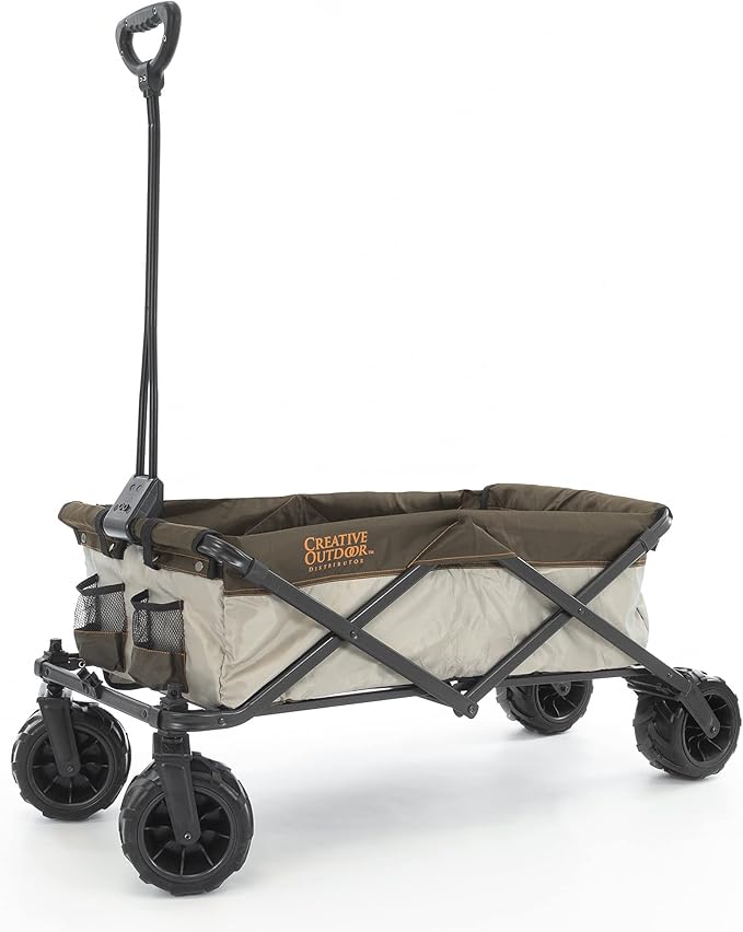 Creative Outdoor Original Folding Wagon All-Terrain Wheels