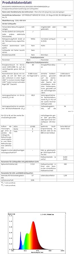 10M/32.8ft 24V COB LED Strip Light Waterproof IP65 Warm White 3000K Uniform Glow 3840LEDs CRI 93+ Flexible LED Tape Lights for DIY Cabinet Bedroom Kitchen Home Decor(No Power Supply)