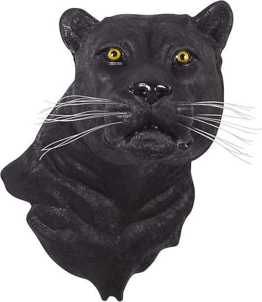 Design Toscano Shadow Predator Black Panther Wall Sculpture