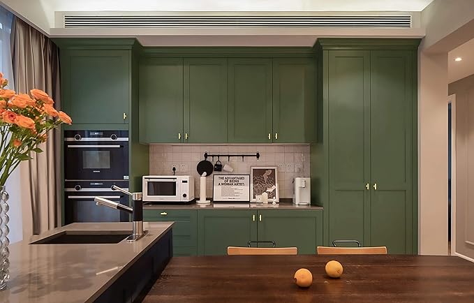 Dimoon 78.7''x15.7'' Green Skin Peel and Stick Wallpaper Contact Paper Modern Self Adhesive Wall Paper Removable Renter Friendly Textured Solid Color Vinyl Roll (78.7''x15.7'',Dark Green Skin)