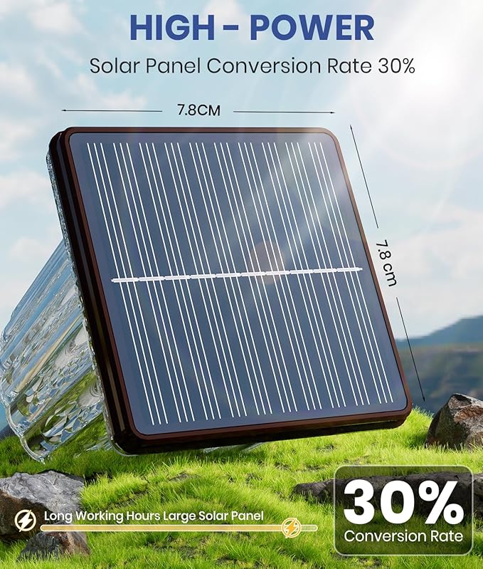 Super Bright Solar Pathway Lights Outdoor Powered,Adjustable Warm&Cool White,Waterproof IP65 Garden Decor Landscape Lighting Outside for Yard/Patio/Walkway/Driveway/Landscape (Cocoa Brown, 5 Pack)