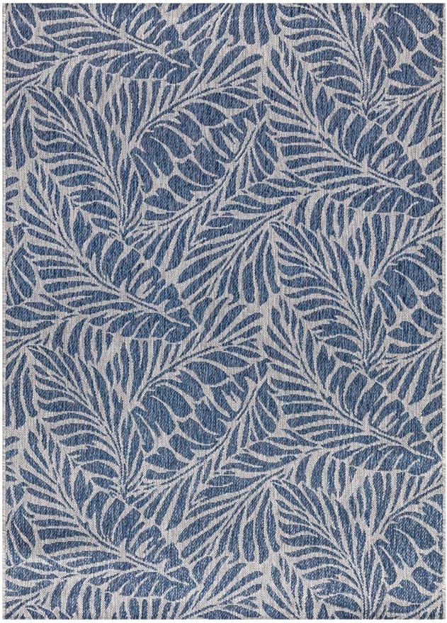 Keen Home Design Terrace Outdoor Area Rug - 10x14 Washable Indoor/Outdoor Rug for Patio, Kitchen, Balcony, Beach, Garden, Deck and Porch, Size: 10'x14'