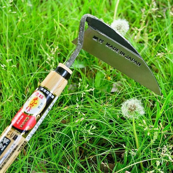 Japanese Gardening Weeding Sickle Left Handed [Made in Japan] Garden Hand-held Tools Hand Hoe Weeder