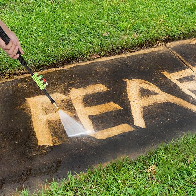 Electric Pressure Washer 5000PSI 4.0GPM Power Washers with M22-14mm Pressure Hose 33FT, Power Sprayers High Pressure with 1/4" QC Compatible Surface Cleaner for Home Cars Driveways, LGreen