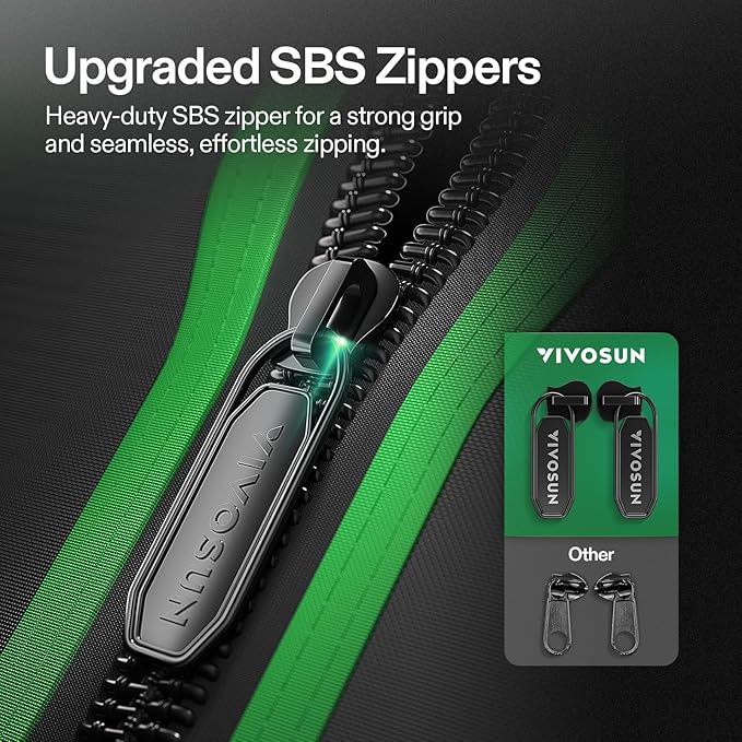 VIVOSUN S276 32"x32"x63" Grow Tent, High Reflective Mylar with Observation Window and Floor Tray for Hydroponics Indoor Plant for VS1500