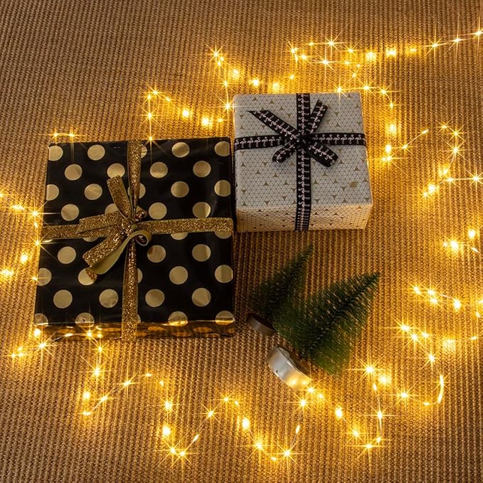 Fairy Lights Plug in,328FT 2000 LEDs Waterproof String Lights,Twinkle Light with Remote for Outdoor Indoor Christmas Wedding Birthday Garden Party Decorations,2 Inch Space,Warm White