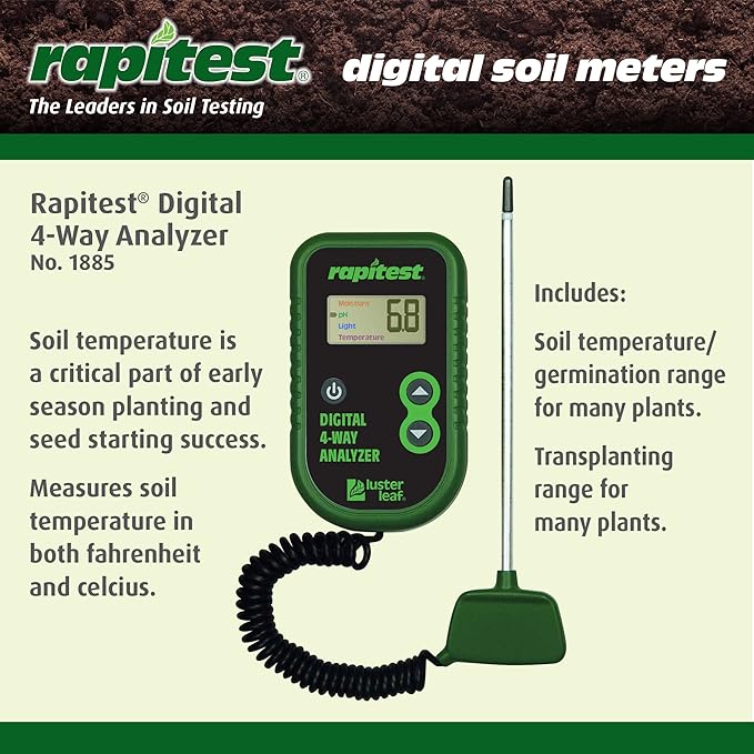 Luster Leaf 1885 Digital 4-Way Analyzer