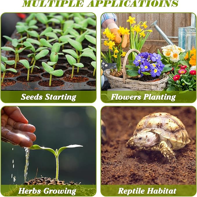 ZeeDix Organic Coco Coir Pellets Potting Soil, 200pcs 30mm Compressed Coconut Fiber Seed Starter Soil Pellets, Coco Peat Soil Discs for Indoor Outdoor Plants, Herbs, Houseplants, Flowers, Vegetables