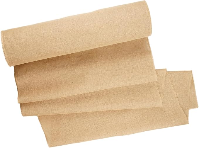 VEVOR Burlap Fabric Roll, 40” x 30 ft High Density Natural Jute Fiber Material for Outdoor Plant Care, Tree Wrap Roll, Decor, DIY Crafts, Wedding, Garden Weed Barrier, Plant & Tree Winter Covering