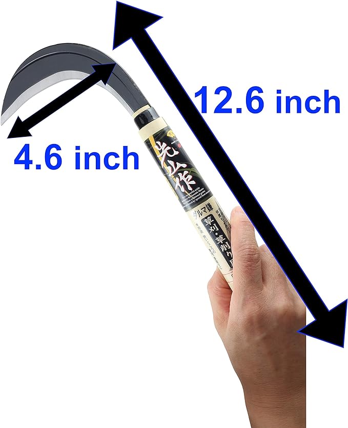 Weeding Tools Gardening Sickle [Made in Japan] Compound Steel Japanese Garden Hand Weeder Hand-held Hoe Scythe