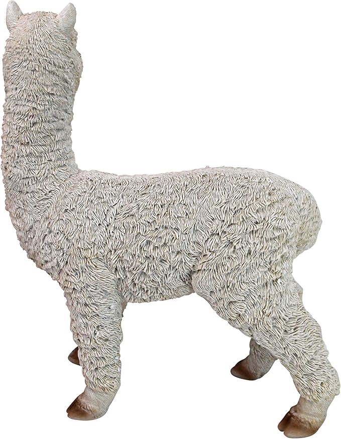 Design Toscano The Alpacalypse of Alpaca Garden Statues: Baby