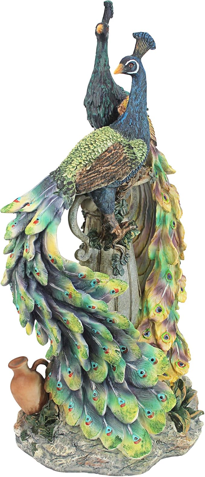 Design Toscano Peacocks in Paradise Statue
