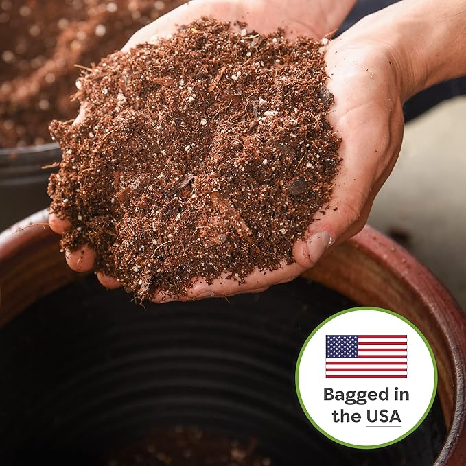 Perfect Plants Organic Snake Plant Soil in 8qt. Bag | Coco Coir Based Potting Mix Snake Plant Varieties