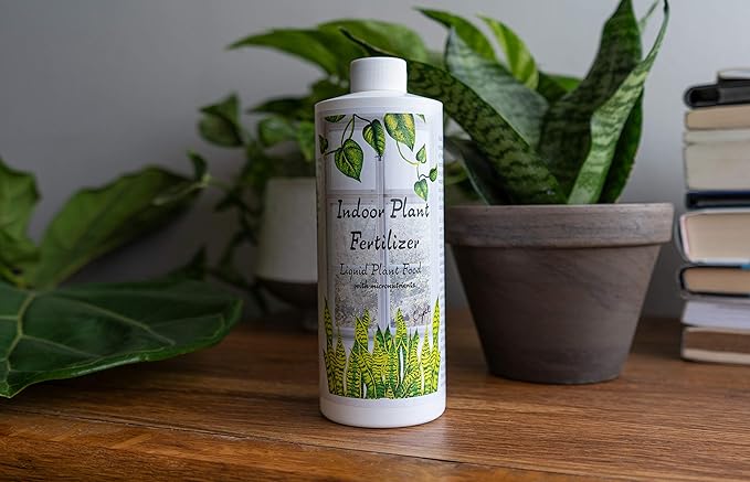 Indoor Plant Food | All-purpose House Plant Fertilizer | Liquid Common Houseplant Fertilizers for Potted Planting Soil | by Aquatic Arts