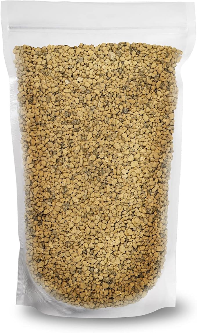 Pure Hard Akadama for Bonsai/Succulent Soil - (3mm-6mm) Small Grain for Cactus, Bonsai Plants Soil Amendment, Prevent Over Water, Provides Optimal Water Retention, Fast Drainage (1 Quart)