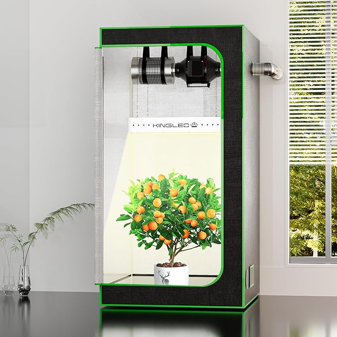 KingLED 2025 KP1000 LED Grow Lights with Yield LEDs 2x2ft Coverage Full Spectrum Grow Lights for Indoor Hydroponic Plants Greenhouse Growing Lamps Veg Bloom Daul Mode