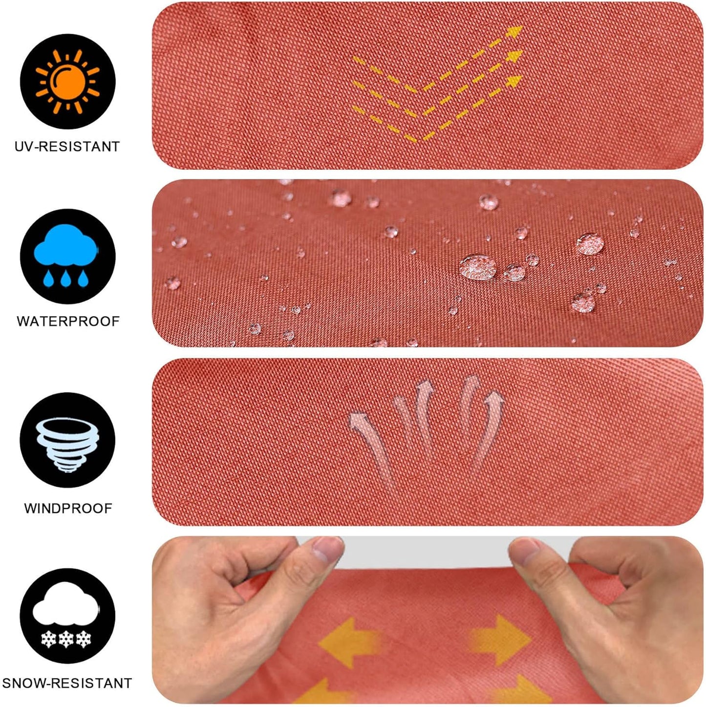 Comnova Grill Cover 60 Inch - 600D BBQ Cover for Outdoor Grill Heavy Duty & Waterproof, 60 Inch Barbecue Gas Grill Covers for Weber, Char-Broil, Nexgrill, Dyna-glo, Monument, Brinkmann and More