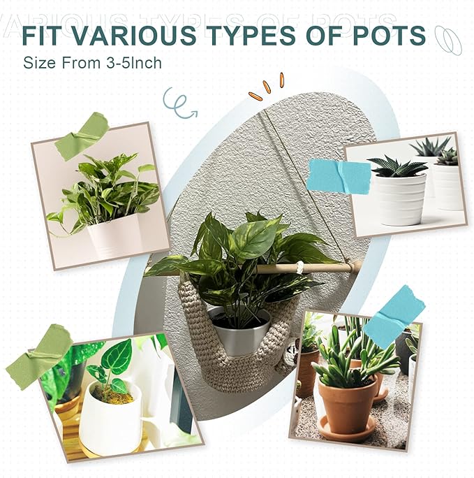 Macrame Plant Hanger Crochet Sloth Hanging Planter Sloth Gifts,5 Inch Animal Wall Hanging Plant Holder for Plant Sloth Lovers, Home Decor Indoor Outdoor Plants Succulent Gifts