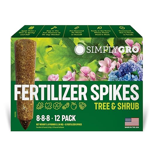 Tree & Shrub Fertilizer Spikes (12 Spikes - 3.0 Lbs)