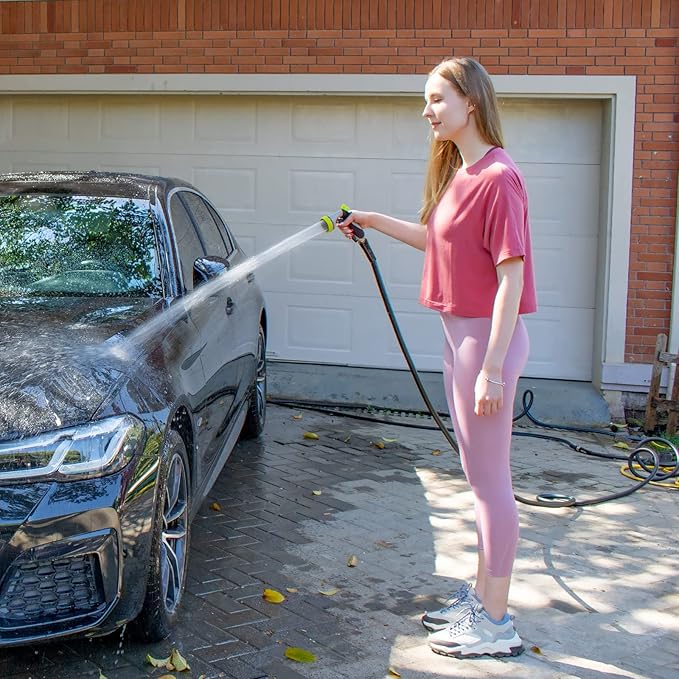 Fevone 3 ft Garden Hose x 5/8", Hose Reel Leader Hose, Lead In Water Hose, Fits Hoses/Pipes of All Replacement/Replaceable Parts, Solid Brass Fittings - No Leak