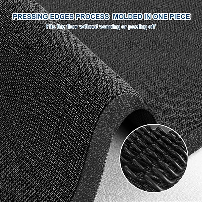 Custom Commercial Grade Area Rug Floor Entryway Door Mat Welcome Carpet for Business Home Indoor/Outdoor Non Slip Washable Durable