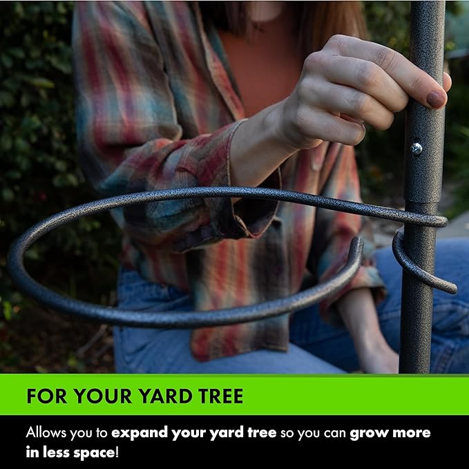 Yard Butler Yard Tree Supplies - Beautiful Home Decor for Garden, Lawn, or Indoors - Perfect for Hanging Plants, Bird Feeders, Laterns, or Wind Chimes, Tree Ring