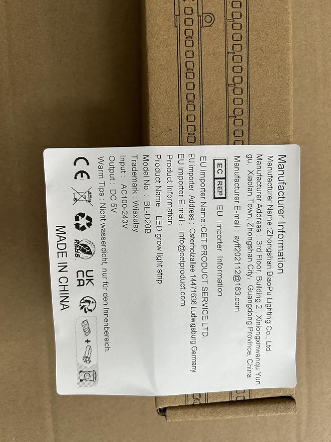 Wiaxulay Grow Lights for Indoor Plants Full Spectrum, 120 LEDs Plant Grow Light Strips with Auto ON/Off Timer 6/12/16Hrs, 5 Brightness, 3 Switch Modes Growing Lamps for Seed Starting, Succulent,2 Bars