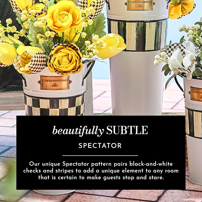 MACKENZIE-CHILDS Watering Can, Outdoor Galvanized Watering Can, Spectator