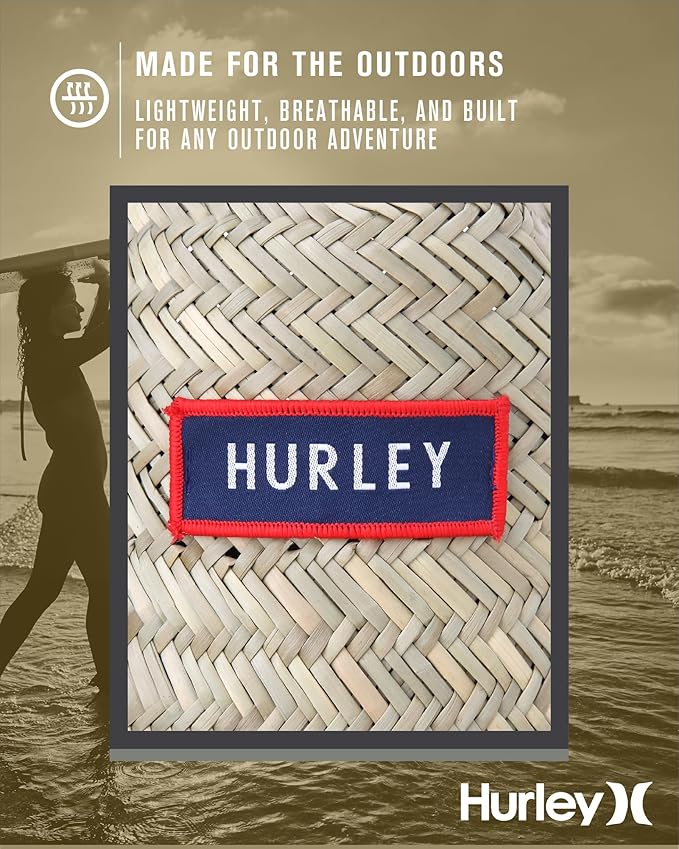 Hurley Men's Straw Hat - Bayside Lifeguard Straw Sun Hat