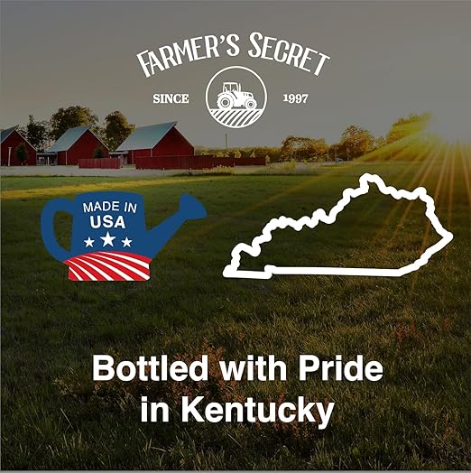 Farmer's Secret Citrus Tree Booster Fertilizer (8oz) - Super Concentrated - Formulated for All Citrus Trees Including All Types of Lemons, Limes, and Oranges - Outdoor and Indoor/Container Trees