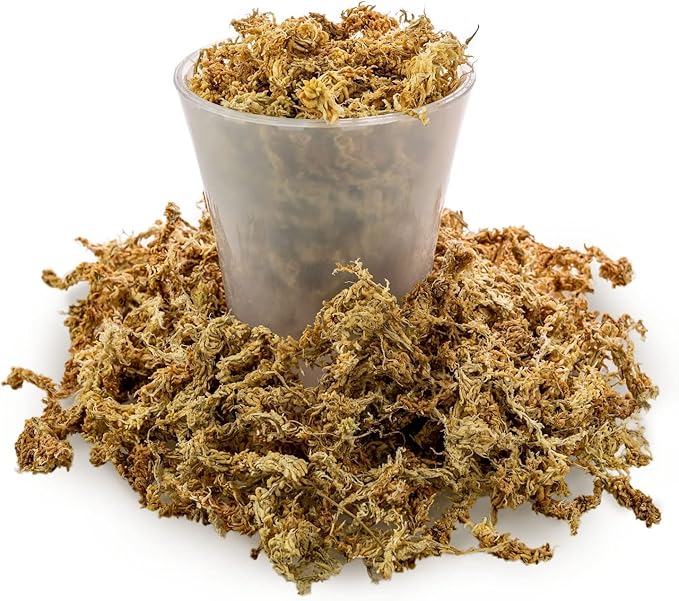 Premium New Zealand Sphagnum Moss - Organic Hand Mixed Long Fibered Sphagnum Moss Orchid - 3 Quart