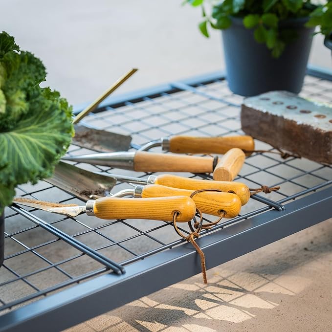 Rolling Elevated Raised Garden Bed-V Series, 2' x 8' Garden Beds with Legs & Storage Rack for Patio & Porch, 1400 Lbs Weight Capacity, Outdoor Planter Box for Vegetables Flower Herbs, Olive Green