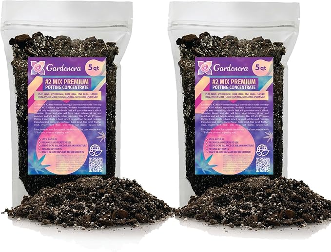Organic Photoperiod Plants Potting Soil Mix - Perfect Balance of Nutrients, Drainage, and Aeration for Thriving Photoperiod Plants - 10 Quart