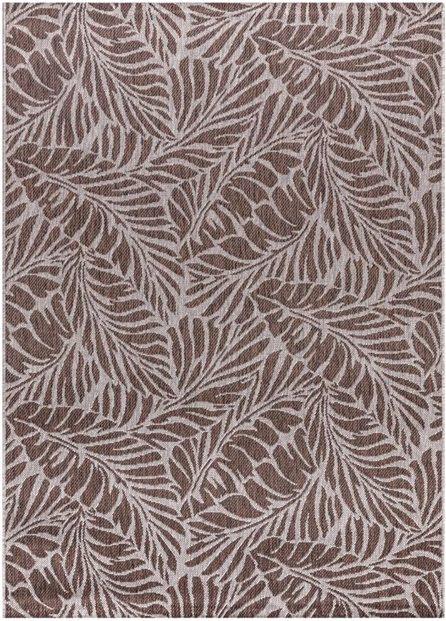 Keen Home Design Terrace Outdoor Area Rug - 4x6 Washable Indoor/Outdoor Rug for Patio, Kitchen, Balcony, Beach, Garden, Deck and Porch, Size: 3'10"x5'7"