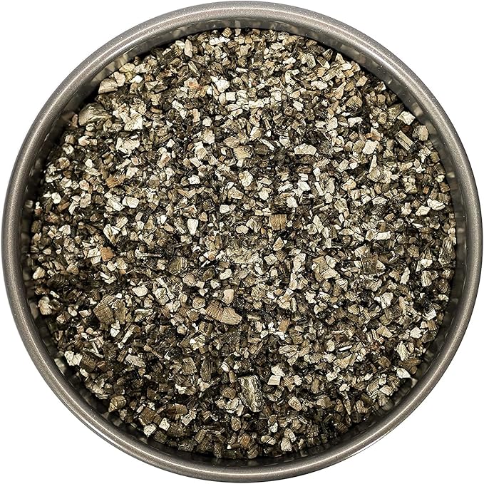 Horticultural Organic Vermiculite by GARDENERA - Medium Grade - Natural Soil Additive for Potted Plants, Orchids, Hydroponics, Terrariums (5 Quart)