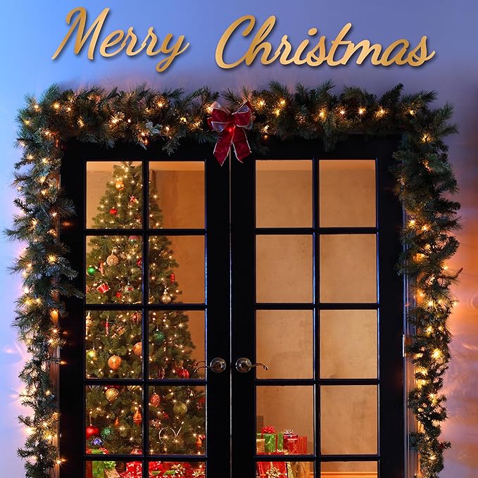 100 LED Christmas String Lights, 39FT Indoor Christmas Lights Plug-in with 8 Modes & Timer & Memory Function, Waterproof Christmas Lights Outdoor for Holiday Party Christmas Tree Decor