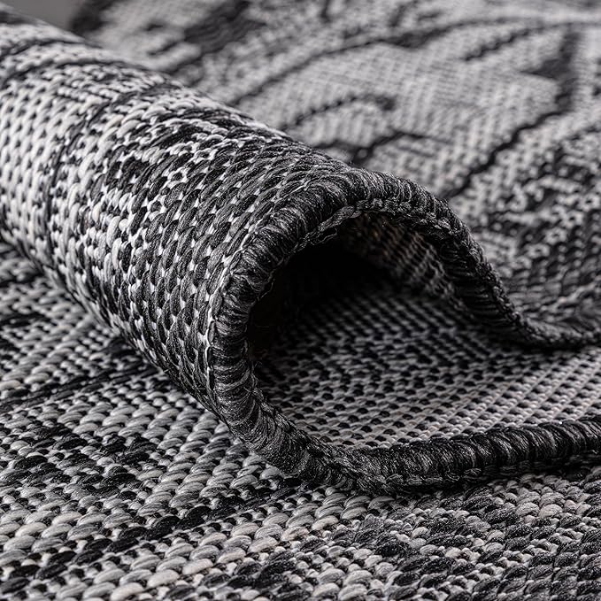 Keen Home Design Terrace Outdoor Throw Rug - 3x5 Washable Indoor/Outdoor Rug for Patio, Kitchen, Balcony, Beach, Garden, Deck and Porch, Size: 3'x5'