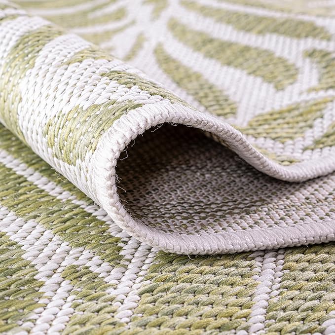 Keen Home Design Terrace Outdoor Runner Rug - 2x8 Washable Indoor/Outdoor Rug for Patio, Kitchen, Balcony, Beach, Garden, Deck and Porch, Size: 2'2"x7'7"