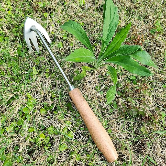 Japanese Weed Puller Tool Garden Tools Hand Weeder Tools - Gardening Hand Tools Weed Remover Tool for Vegetable Gardening Backyard Farm Planting & Weeding Removal Quick Work