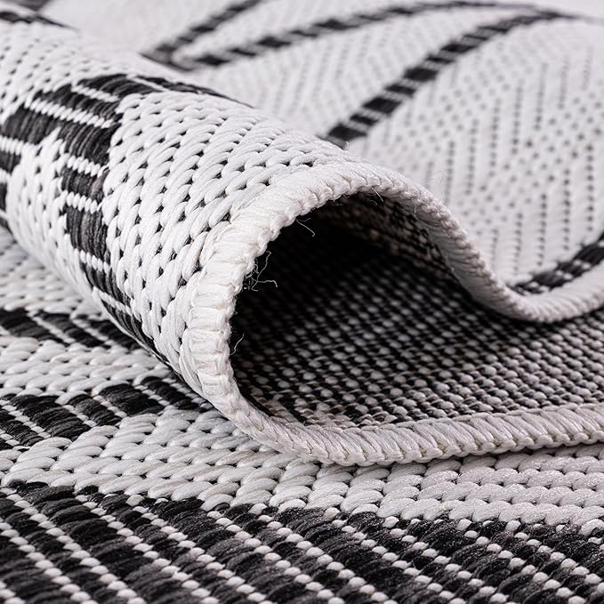 Keen Home Design Terrace Outdoor Area Rug - 9x12 Washable Indoor/Outdoor Rug for Patio, Kitchen, Balcony, Beach, Garden, Deck and Porch, Size: 8'10"x12'