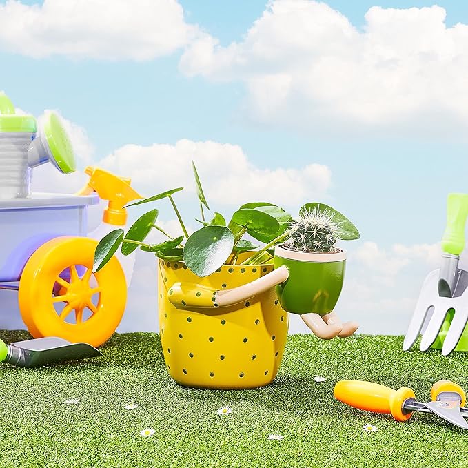 VIRTUNE Planter, Light Yellow