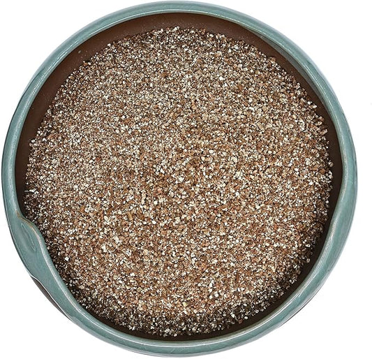 20QT Horticultural Vermiculite Bulk, Organic Vermiculite for Plants, Course Grade Vermiculite for Gardening, for houseplants, for Mushrooms, to Maintain Soil Moisture and Plant Growth(2-4mm)