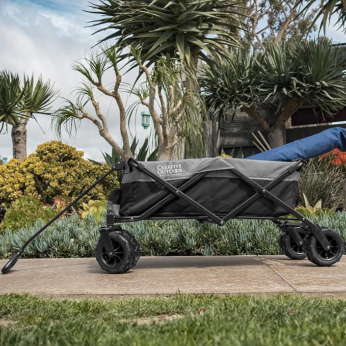 Creative Outdoor Original Folding Wagon All-Terrain Wheels