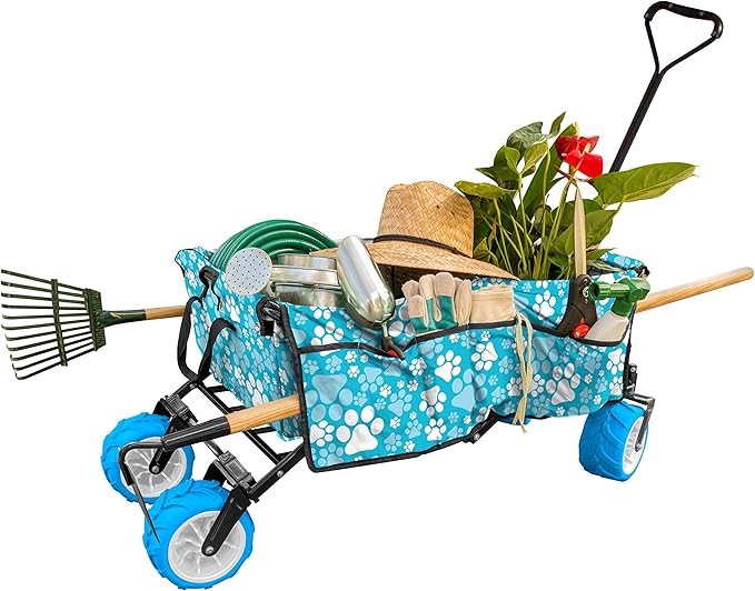 Creative Outdoor Original Folding Wagon All-Terrain Wheels